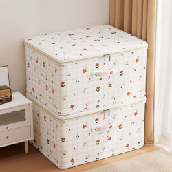 Japanese Clothing Storage Box, Organizer Box, Household Wardrobe Clothing Storage Box, Oxford Cloth Storage Box, Special for down Jackets and Quilts