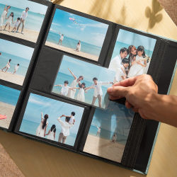 5-Inch 1000-Page Photo Album with Insert Pages, 6inch Commemorative Album, Family Version, Large Capacity, Couple Photo Collection Storage Album