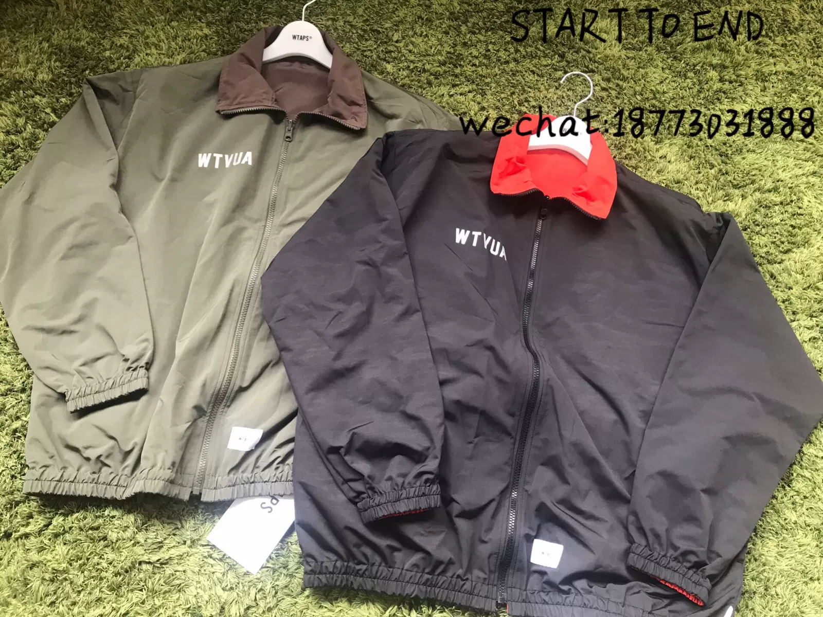 のすり W)taps - WTAPS SLEEP OVER / JACKET. COPO. TAFFETAの通販 by