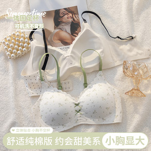 
Cotton version of underwear for women with small breasts showing big, romantic style bra for girls, pure lust style, small clear bra, adjustable type