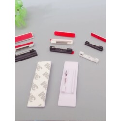 Plastic Pin with Glue, Badge Pin, Badge Glue, Adhesive Sticker, White Popular Work Badge Self-Adhesive Card