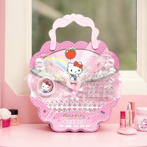 
Kulomi children's nail stickers Sanrio Melody Strawberry Bear Yugui Dog exquisite nail art patch hand stickers