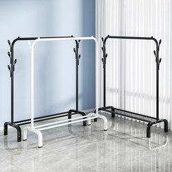 Clothes Drying Rack, Floor-Standing Clothes Rack, Foldable Storage Rack for Indoor Bedroom, Student Clothes Drying Rack, Household Clothes Drying Pole Rack