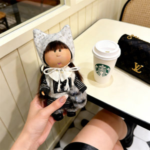 
Spanish potato doll mia vinyl doll 24cm doll set toy cute birthday gift