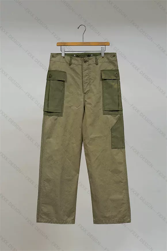 Nigel Cabourn 23AW MONKEY PANT - MIX 拼色工装休闲裤-Taobao