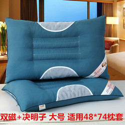 Cassia Seed Magnetic Therapy Pillow Core, Five-Star Hotel Home Use Neck Protection Pillow, a Pair of Pillow Cores