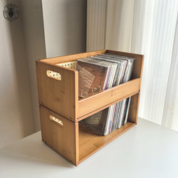 Cd Disc Rack Can Be Stacked, with Additional Albums, Desktop Organizing Basket, Storage Rack, Cd Display Rack, Cd Storage Box