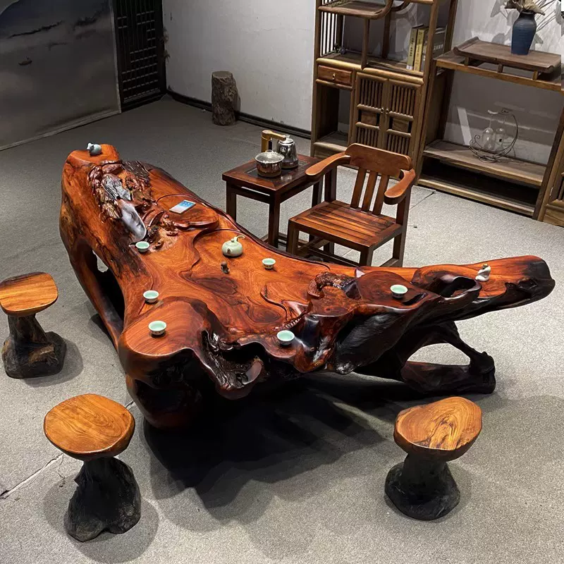 茶桌 花台 花梨木 彫刻 猫脚 木製唐木彫花梨 花台 香炉台 飾り台 盆栽台 猫足 香炉台 茶道具