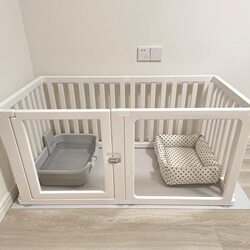 Dog Fence, Indoor Protective Barrier, Pet Fence for Small and Medium-Sized Dogs, New Puppy Cage, Villa Home Use