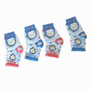 
Special offer blue penguin socks children's socks pure cotton baby socks shipped randomly