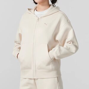 PUMA Women's 2025 Spring New PRIME ESS FZ Hoodie DK W Jacket 631387
