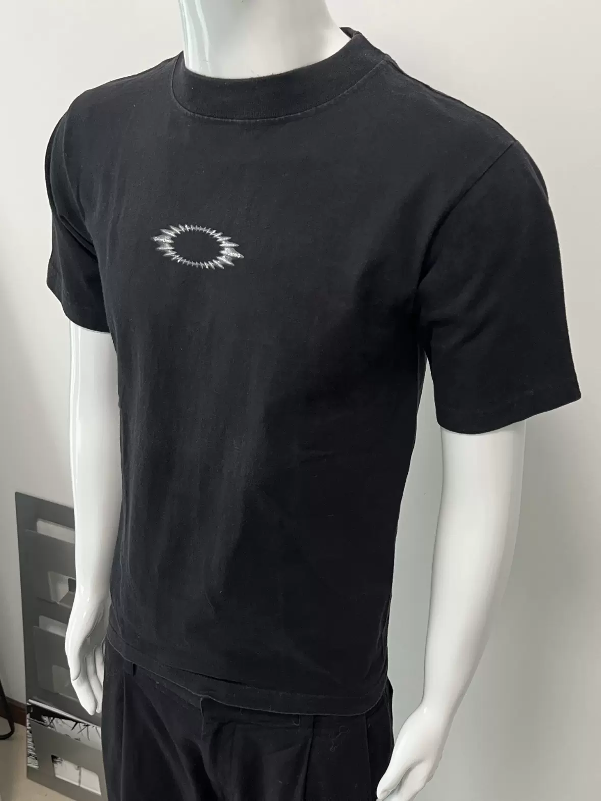 Oakley Vintage Software 90S 00S Tee 复古3D印花骷髅做旧短袖-Taobao