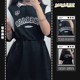 Polo neck summer new short-sleeved dress for women's college style two-wear T-shirt skirt can be slid and casual loose A-line skirt