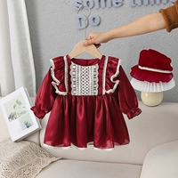 Платье для девочек, юбка, флисовый детский пуховик для принцессы, в западном стиле