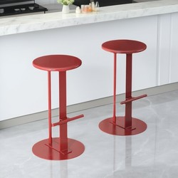 Modern Simple Bar Chair Internet Celebrity Colorful High Stool Designer Outdoor Bar Stool Bar Front Desk Iron Chair