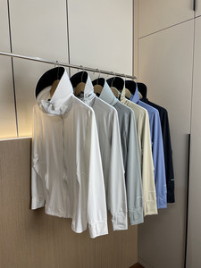 Disassembly brim! Shopping mall 339! Summer men and women foreign trade thin ice silk couple hooded skin sunscreen jacket
