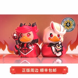 Genuine Spot Little Yellow Duck Hell Inn Alastor Charlie Doll Figure Tubbz