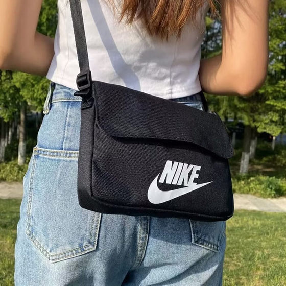 
Black shoulder bag Nike genuine crossbody bag men and women outdoor leisure bag autumn new travel sports bag