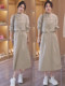 
Fashionable casual dress for women 2025 spring new simple and fashionable age-reducing high waist slimming versatile dress trendy