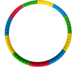 Hula Hoop for Children, Primary and Secondary School Students, Kindergarten Gymnastics Hoop, Morning Exercise Hoop, Soft Sponge, Unisex Performance Dance Hoop
