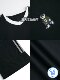 BEETLE TOWN rag-striped striped V-neck short-sleeved T-shirt for women's summer bear series Solona cool top