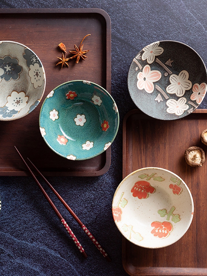 爱陶 日式陶瓷小碗套装
