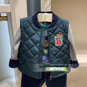 
Special spot clearance price for winter Wai Ni Bear boys' clothing quilted vest vest cotton vest