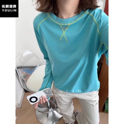 Tennis Clothing, Outdoor Sports Quick-Drying Clothing, Men's and Women's Spring Fitness Long-Sleeved T-Shirts, Running Training, Badminton Cycling Clothing