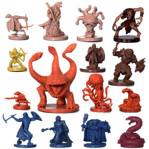 
Board game chess model chess running group Dragon and Dungeon DND Death Skeleton Knock Eye Demon Dwarf
