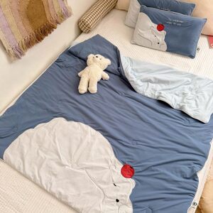 
2026 new type A exquisite patchwork embroidered baby products children's ice quilt summer quilt summer cool quilt air conditioning quilt