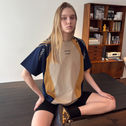 Miichous Infinity Rider 3.0 Antibacterial Breathable Quick-Drying Color-Blocking Sports Short-Sleeve T-Shirt