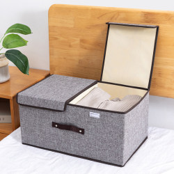 Clothing Storage Box, Fabric, Foldable, Household Storage and Organization, Underwear, Socks, Clothing, Wardrobe Storage Box