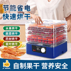 5-Layer Transparent Fruit and Dried Food Dryer, Beef Jerky Dryer, Sausage and Bacon Food Dehydrator and Air Dryer