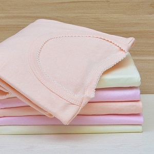 Pure cotton autumn clothing top women's single piece of solid color warming bottom underwear middle -aged and elderly clothes all cotton sweater
