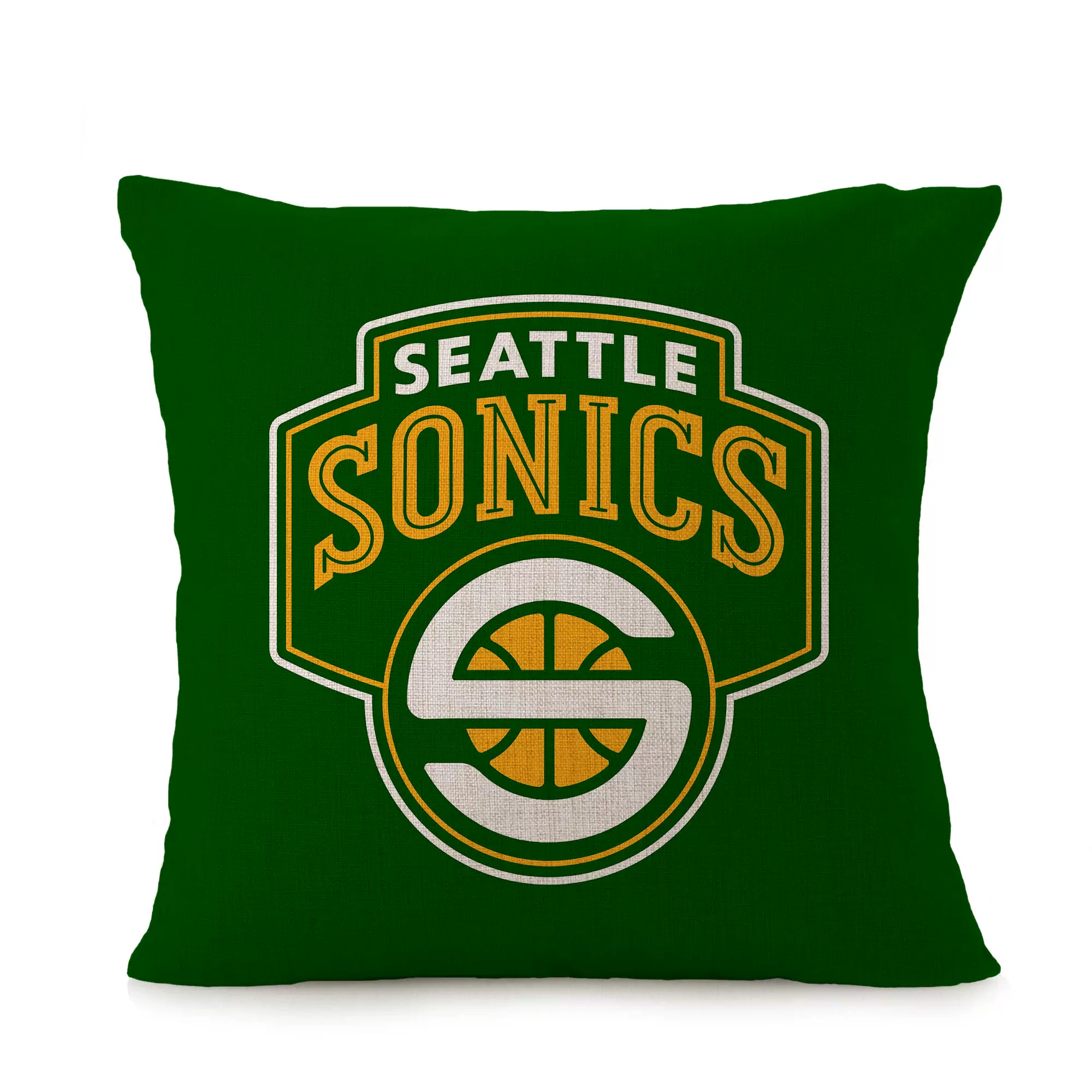 西雅图超音速大学队抱枕ncaa Seattle Supersonics Pillowcase