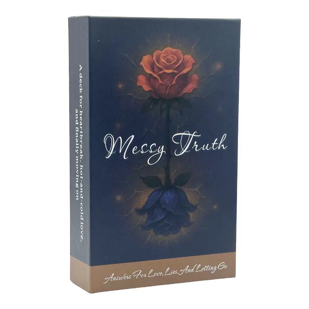 12X7cm Messy Truth Card Deck混乱真相预言54张英文卡牌神谕