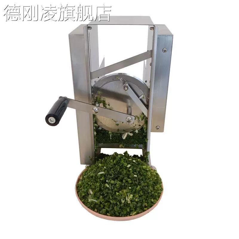 切菜机手动商用小型切葱花神器切韭菜切酸菜切段切丁食堂用不锈钢