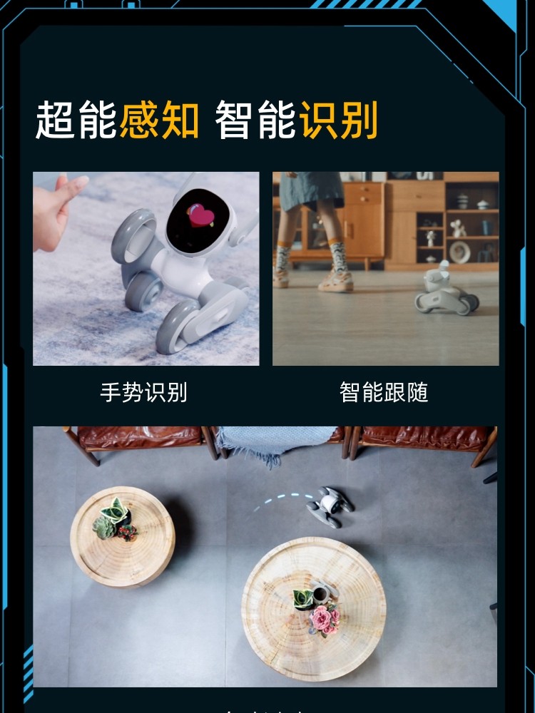 Loona AI Robot Dog - Companion Interactiv & Jucărie de Programare