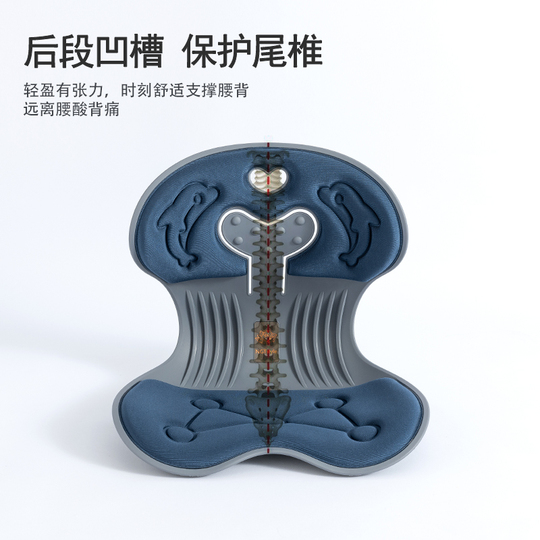 Ngt Japanese Waist Cushion - Ergonomic Seat for Office & Home