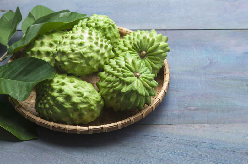 鲜水果又美味,挑出香甜可口释迦果(图1) 鲜水果又美味,挑出香甜可口释迦果(图1)