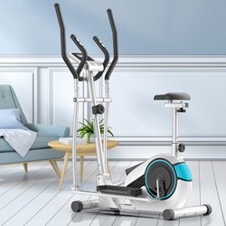Indoor Fitness Equipment for Home Use, Elliptical Machine for Men and Women, Mini Space Walker, Elliptical Machine, Magnetic Control, Silent, Foldable