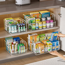 Medicine Storage Box, Household Cabinet Medicine Box, Divided Treatment Medicine Box, Ready-Made Emergency Medicine Storage Rack