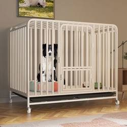 Dog Cage Pet Teddy Indoor Small Dog Medium and Large Dog with Separate Toilet Cat Cage Rabbit Cage Dog Villa