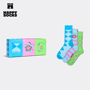 
[2026 New Style]Happy Socks Trendy Brand Personalized Star Creative Gift Box Medium Socks Niche Gifts