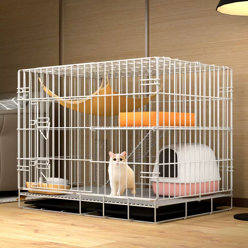 日本未発売 猫かご家庭用の室内小型猫の巣はトイレ付きの超自由空間の