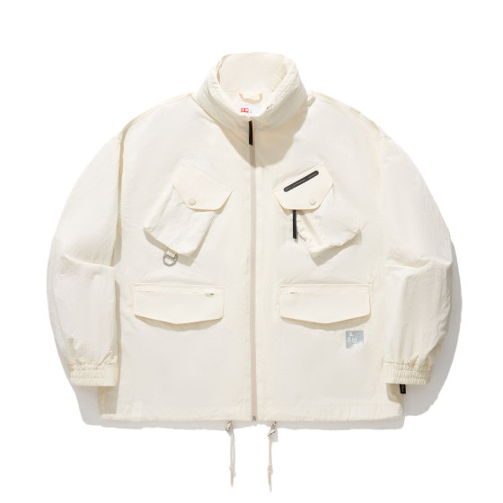 Li Ning's authentic new men's zipper water-proof trendy sports loose casual and fashionable jacket AJDU271
