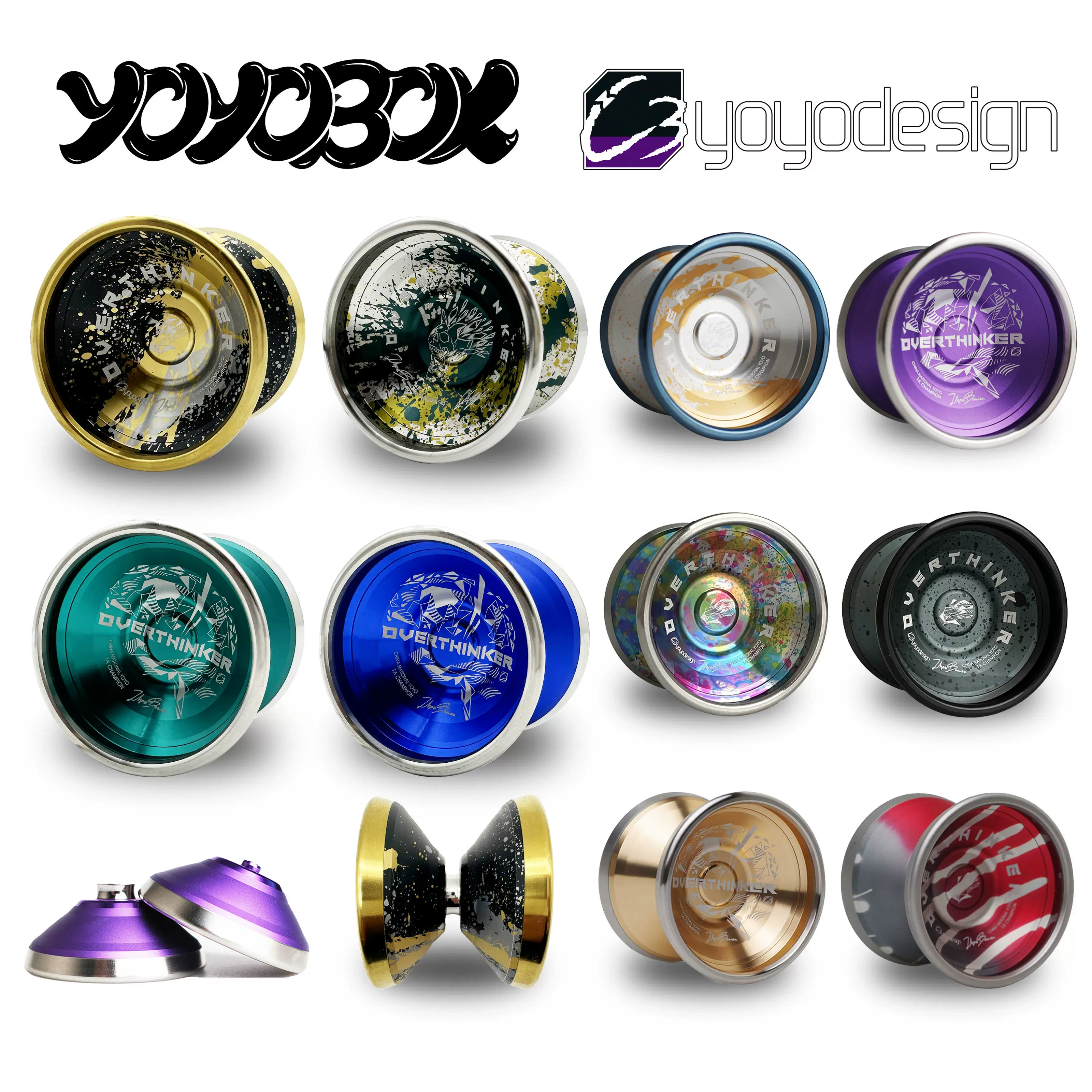 BOX推荐C3yoyodesign周博文签名球超思者Overthinker火力少年王-Taobao