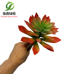 Simulated Hibiscus Lotus Large Succulent Plant Lotus Style Artificial Plant Plastic Flower Bonsai Succulent Plant