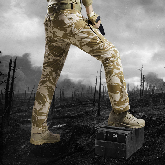 メンズタクティカルパンツ - CQB特殊部隊迷彩パンツ