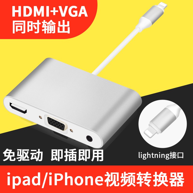 APPLE-HDMI ȯ ޴ ȭ ȭ  輱 IPAD º  VGA ̽ ǿ -